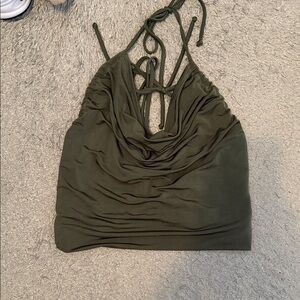 Fashion Nova Olive Camisole Top